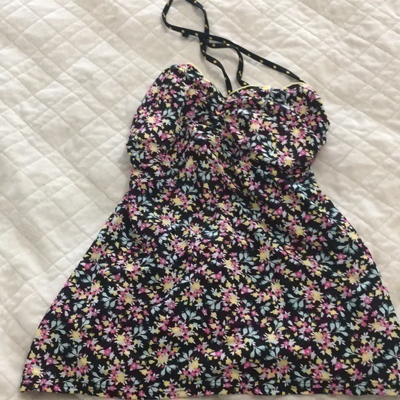 Other - Floral halter swim top
